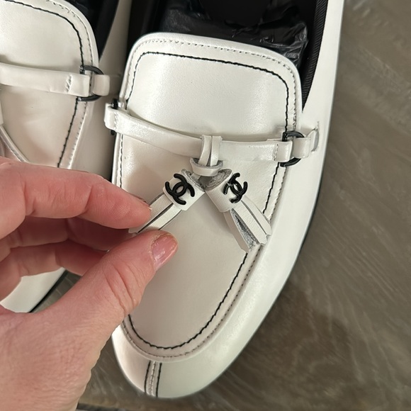 BRAND NEW (notauthentic) CHANEL LOAFERS EU SIZE 41 bought in Chinatown - Picture 5 of 5